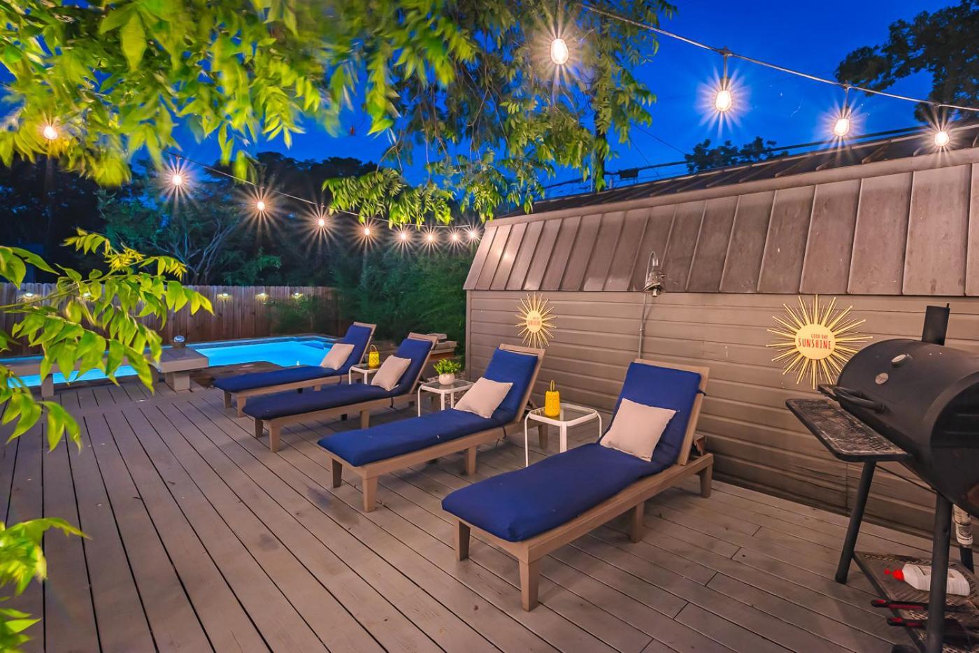 Serene Pool & Firepit In Stunning Home By Airport San Antonio Exterior foto