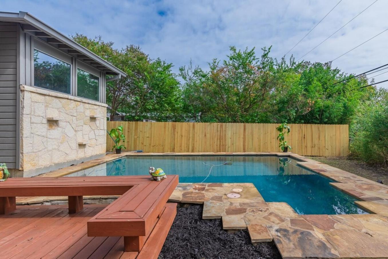 Serene Pool & Firepit In Stunning Home By Airport San Antonio Exterior foto